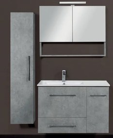 Mabo Dual M 90 Base MDF - Βάση Επίπλου Με Νιπτήρα (90x46) - MDF Laminate 326