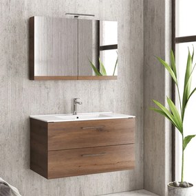 KARAG NEW ELSA Βάση με δύο συρτάρια Brown 8702 NEW ELSA 90 KARAG 89x45x48cm KARAG-5206836048840