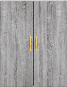 vidaXL Ντουλάπι Τοίχου Γκρι Sonoma 69,5 x 34 x 90 εκ.