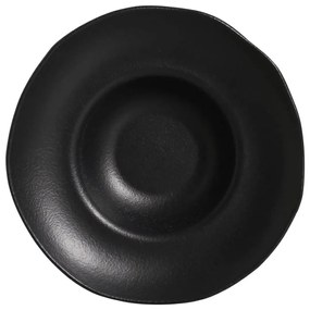 Πιάτο Pasta 28εκ. Organic Matte Black Ν.2183 - Porto Brasil - 6 ΤΜΧ