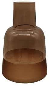 Βάζο Γυάλινο Zeme 019554 D15xH23,5cm Terracotta Glass