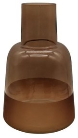 Βάζο Γυάλινο Zeme 019554 D15xH23,5cm Terracotta Γυαλί