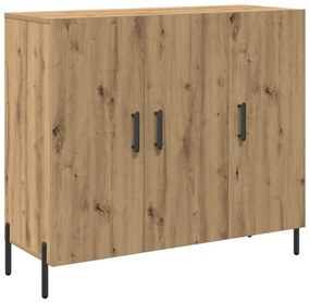 vidaXL Σύνθετο Ξύλου Καρυδιάς 90x34x80 εκ.