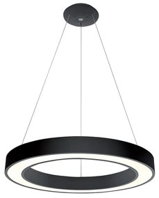 Φωτιστικό Οροφής Led Apollo 4214001 Black Viokef Μέταλλο