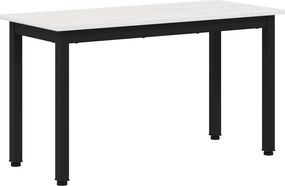 vidaXL παγκάκι Λευκό 80 x 35 x 45 cm Στερεά ξυλεία πεύκου