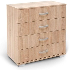 Chest of drawers Roma 4 Δρύς