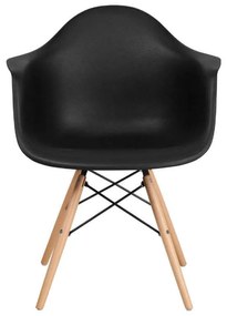 Καρέκλα Casual 65x64x79cm Black Σετ 4τμχ Μέταλλο,Πλαστικό
