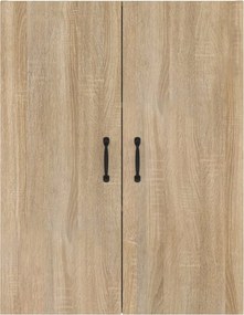 vidaXL Ντουλάπι Κρεμαστό Sonoma Δρυς 69,5x34x90 εκ. Επεξεργασμένο Ξύλο