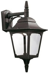 Φανάρι Απλίκα Φωτιστικό Τοίχου 1xE27 Μαύρο IP44 44cm Chapel CP2-BLACK Elstead Lighting CP2-BLACK Μαύρο