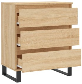 vidaXL Συρταριέρα Sonoma Δρυς 60x35x70 εκ. Επεξεργασμένο Ξύλο