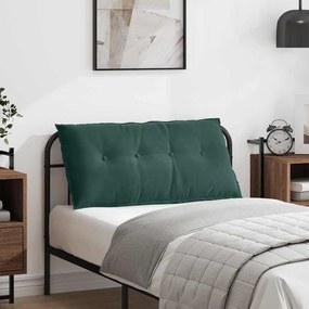 vidaXL Μαξιλάρι Πλάτης Σκούρο Πράσινο 100 x 50 x 19 cm