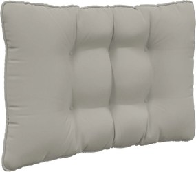 vidaXL Μαξιλάρι Καναπέ Εξωτερικού Χώρου 3 pcs Γκρι Πολυεστέρας