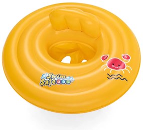 Μωρό float Bestway Κίτρινο Κάβουρας Ø 69 cm (1 μονάδα)