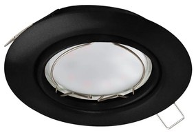 Φωτιστικό Χωνευτό Eglo 900751 PENETO Μαύρο Ματ (Black Mat) 3000K