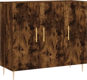 vidaXL Ντουλάπι Καπνιστή Δρυς 90x34x80 εκ. Επεξεργασμένο Ξύλο