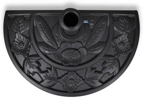 Ημικυκλική βάση ομπρέλας από ρητίνη