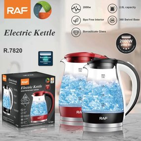 RAF Ηλεκτρικός βραστήρας 2.0L 2200W R.7820 - Electric Kettle