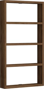 Ράφι Τοίχου Καρυδί MOFLOA 43.2x9x80