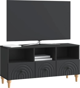 vidaXL Ντουλάπι TV Μαύρο 102 x 34,5 x 50 εκ.