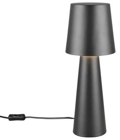 Φωτιστικό Επιτραπέζιο Nubian 562900132 16x40cm 1xE27 10W Black Trio Lighting