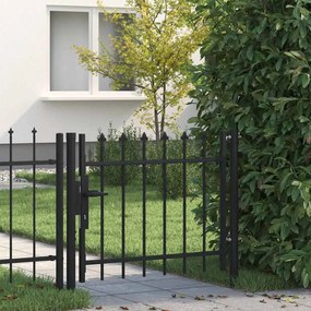 vidaXL Πόρτα Περίφραξης με Λόγχες 100 x 75 εκ.