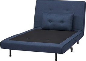 Πολυθρόνα κρεβάτι Nextdeco Berlin denim Υ92x100x91εκ.