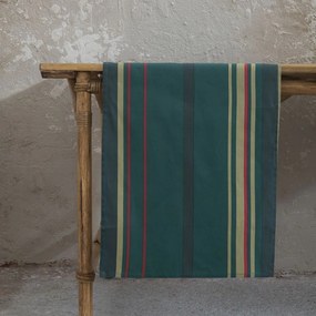 Runner Tinsel Green-Red Nima 48Χ150 100% Cotton