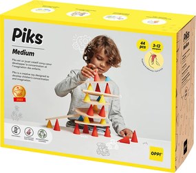 Εκπαιδευτικό Παιχνίδι OPPI Piks Medium 44 pcs + 24 Creative Cards