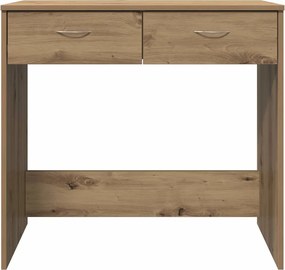vidaXL Γραφείο Χρώμα Αρτισιανή Δρυς 80 x 40 x 75 εκ. από Επεξ. Ξύλο