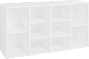 vidaXL Παπουτσοθήκη Λευκή 103 x 30 x 55 εκ. από Επεξ. Ξύλο