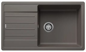 Blanco Legra XL 6 S Volcano Grey SILGRANIT® PuraDur® Γρανιτένιος Ένθετος Νεροχύτης 86x50cm