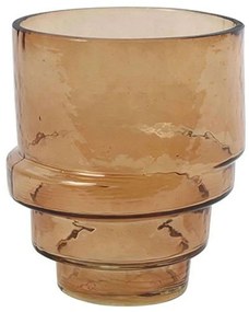 Βάζο Angelica 013.797280 13x15cm Brown Glass