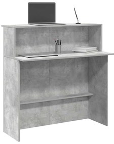 vidaXL Γραφείο υποδοχής 100x50x103,5 εκ. Επεξεργασμένο Ξύλο