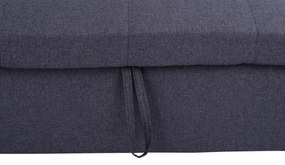 Γωνιακός καναπές - Κρεβάτι WAYNE Ύφασμα Γκρί 224x147x85Υ εκ. 224x147x85 εκ.