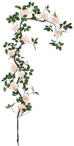 Τεχνητή Γιρλάντα Παιώνια 00-40009-3 240cm Green-Somon Marhome Συνθετικό Υλικό