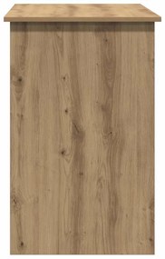 vidaXL Γραφείο Αρτισιανή Δρυς 100x50x76 εκ. από Επεξεργασμένο Ξύλο