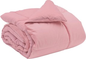 vidaXL Χειμερινό Παπλωματοθήκη 155 x 220 cm Χειμώνας Ροζ Αναπνεύσιμο