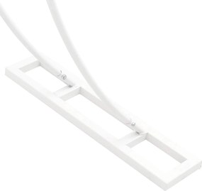 vidaXL Αψίδα Γάμου Λευκό 223 x 45 x 201 εκ. Ατσάλι