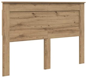 vidaXL Κεφαλάρι με κεφαλάρι Artisan Oak 160 cm Επεξεργασμένο ξύλο