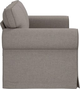vidaXL Καναπές Taupe 175 x 82 x 80 εκ ύφασμα