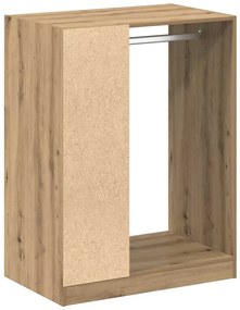 vidaXL Ντουλάπι artisan δρυς 77 x 48 x 102 cm Επεξεργασμένο ξύλο