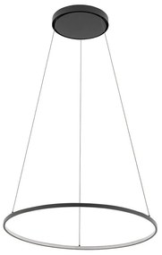 Φωτιστικό Οροφής Circolo M 10862 60x140cm Led 21W 4000K Black Nowodvorski