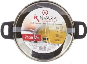 Κατσαρόλα με Γυάλινο Καπάκι Kinvara
