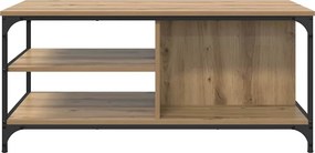 vidaXL Τραπεζάκι σαλονιού Artisan Oak 100 x 50 x 45 cm