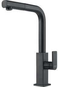 Franke Μπαταριες Κουζινας Mythos Ντους Steel Black