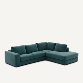 Γωνιακός καναπές από βελούδο, Skander