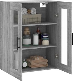vidaXL Ντουλάπι Τοίχου Γκρι Sonoma 69,5 x 34 x 90 εκ.