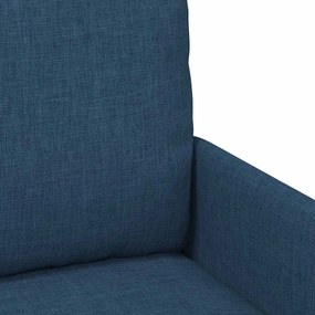 vidaXL Καναπέδες με μαξιλάρι 55cm Μπλε Κόντρα πλακέ