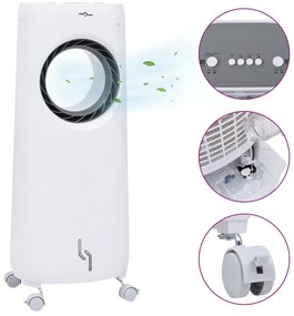 vidaXL Air Cooler Φορητό 2 σε 1 80 W
