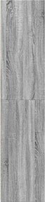 vidaXL Ντουλάπι Γκρι Sonoma 40x41x185 εκ. Επεξεργασμένο Ξύλο